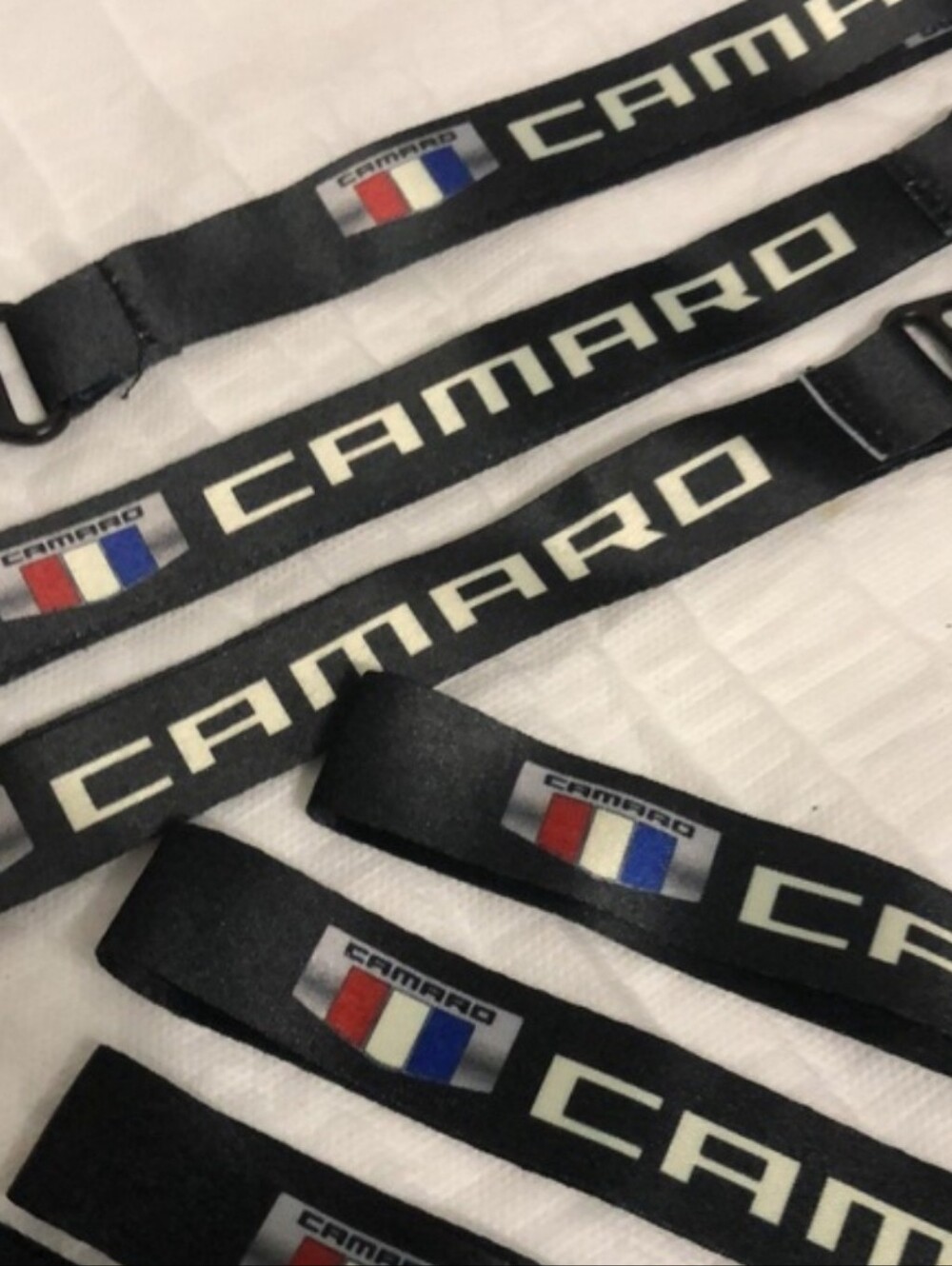 1 Piece Camaro Lanyard With Clasp. 9.5" Long